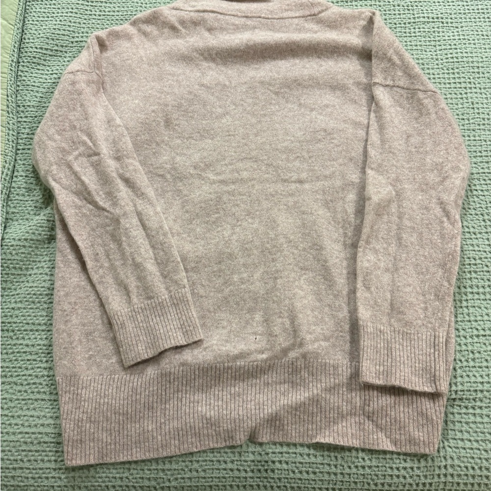 100% CASHMERE MOCKNECK SWEATER
